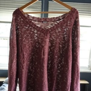 5/$25 Roomy Comfy Hi-Low Sweater